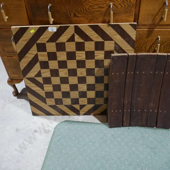 Chess board etc