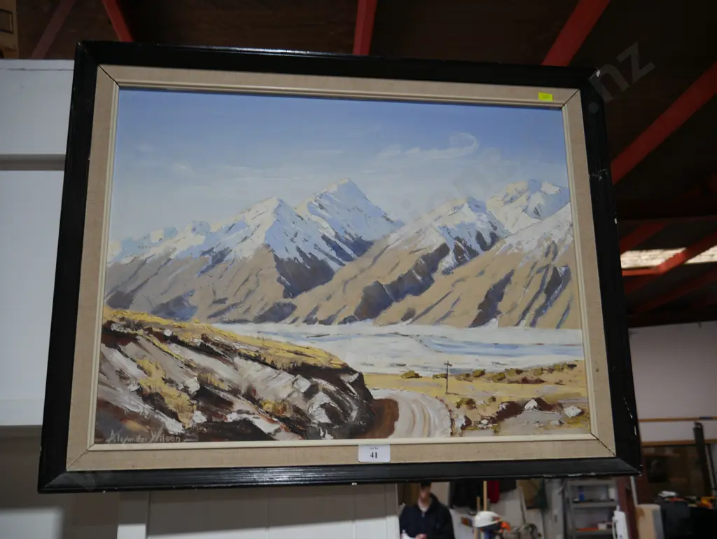 Oil painting by Alexander Wilson Image 1++