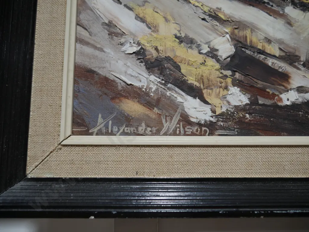 Oil painting by Alexander Wilson Image 1++