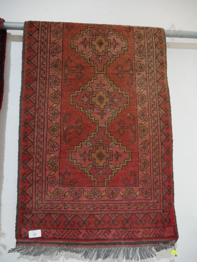 Hand knotted hall runner Image 1++