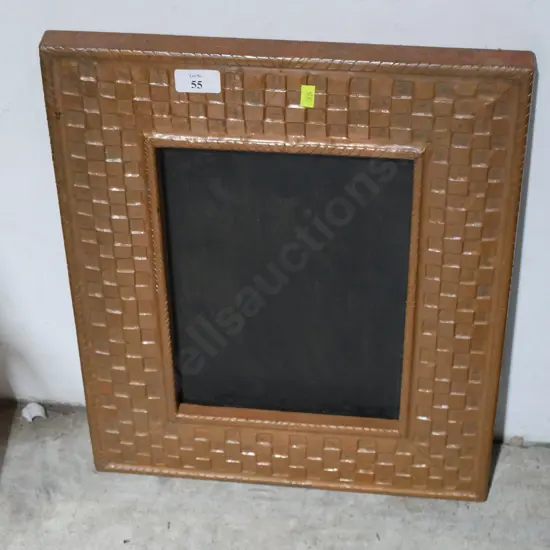 Copper picture frame