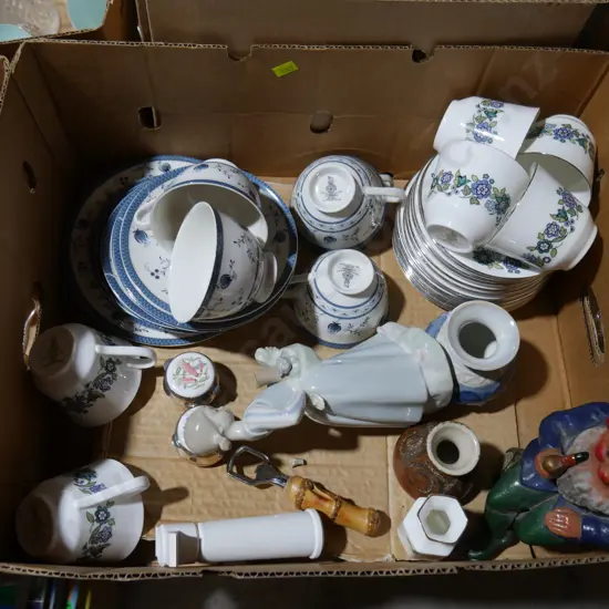 Assorted China and ornaments