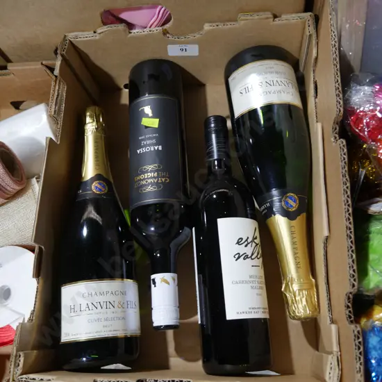 Wine and champagne
