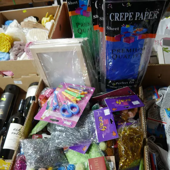 Assorted craft items