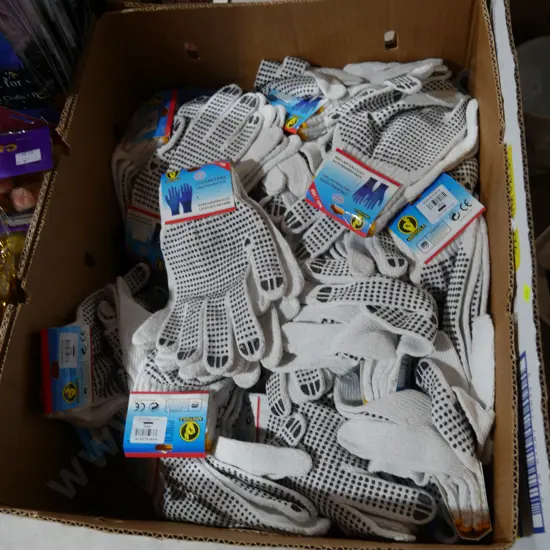 Box of work gloves