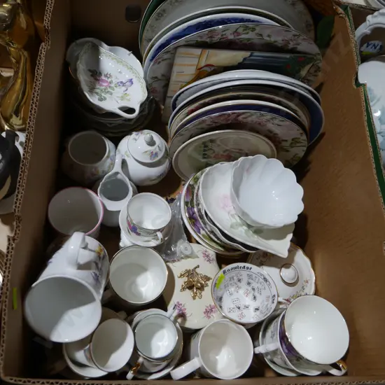 Assorted china