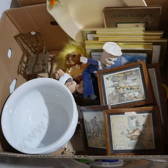 Assorted China, picture frames etc