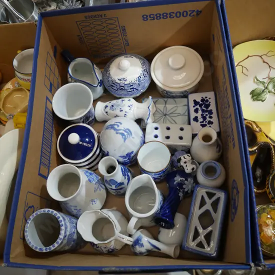 Blue and white china