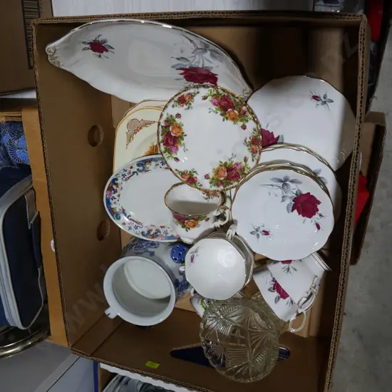 Assorted china etc