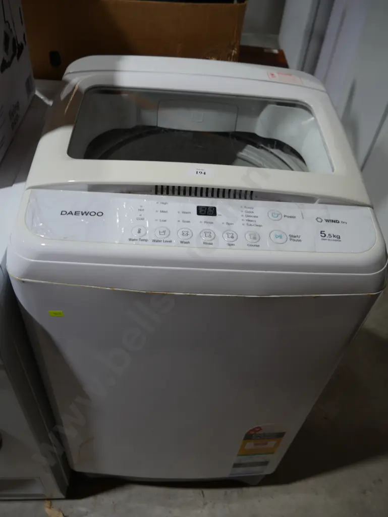 Daewoo top loader washing machine Image 1++