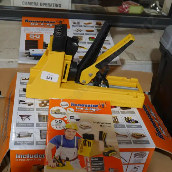 Renovator join a jig