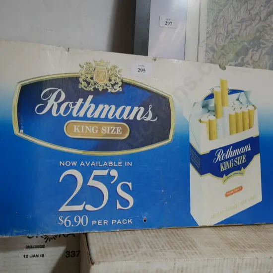 Rothmans sign