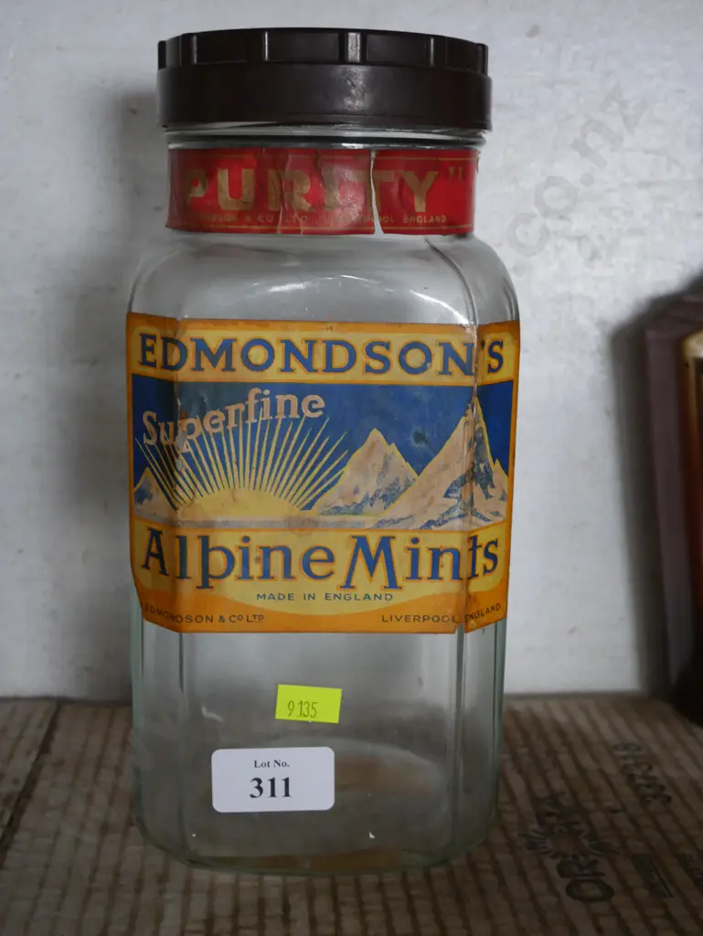 Edmondson's Alpine Mints jar Image 1++