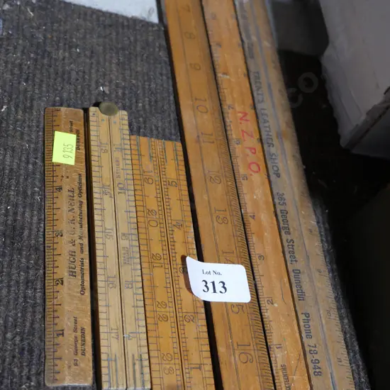 Assorted rulers