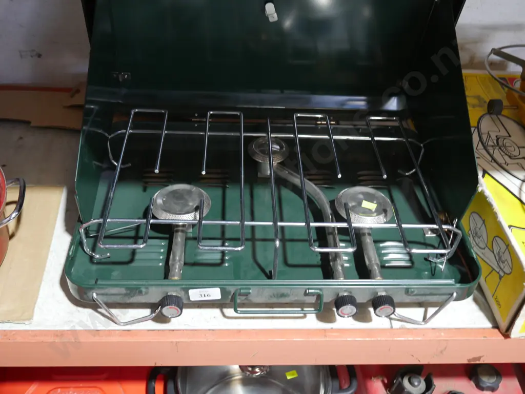 3 burner camp cooker Image 1++