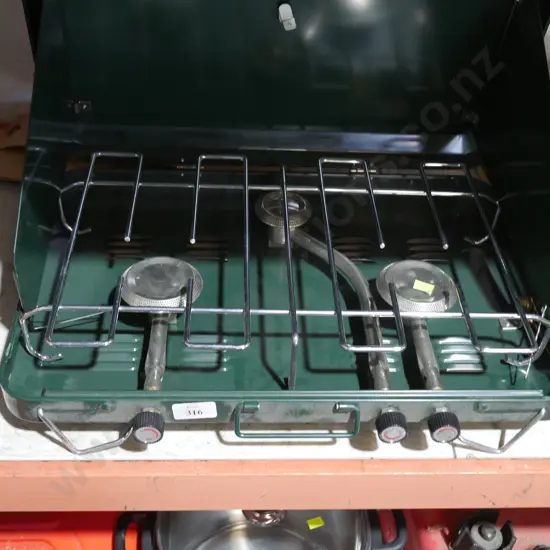 3 burner camp cooker