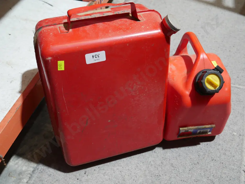Two petrol containers Image 1++