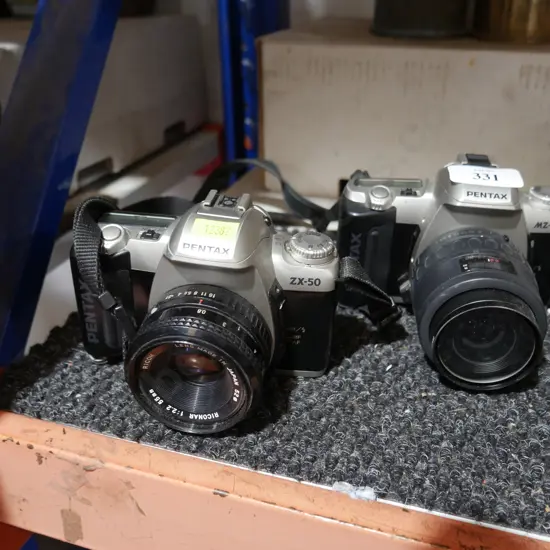 Two Pentax cameras
