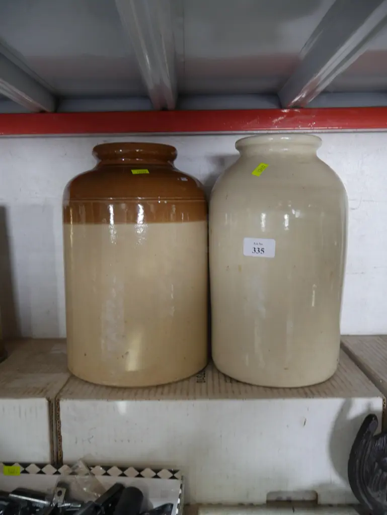 2 stone jars Image 1++