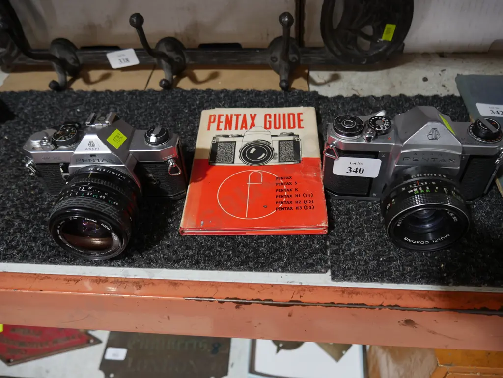 Two Pentax cameras etc Image 1++
