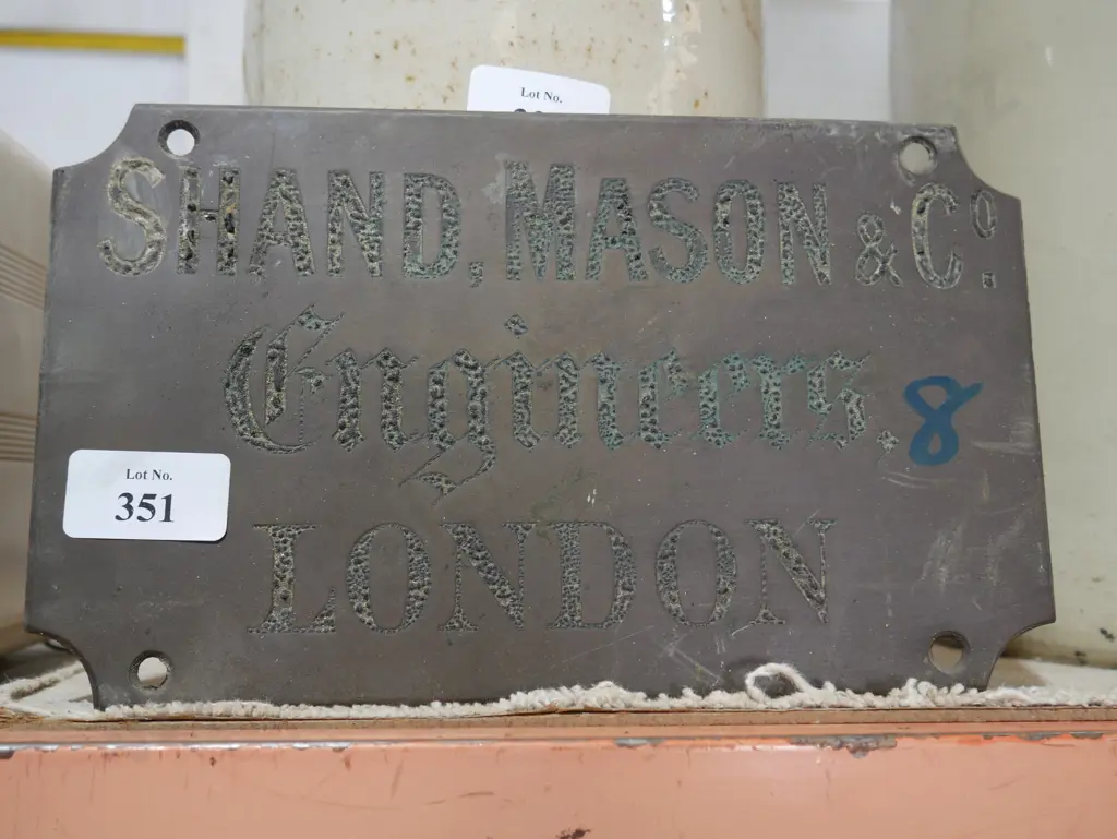 Brass sign Image 1++