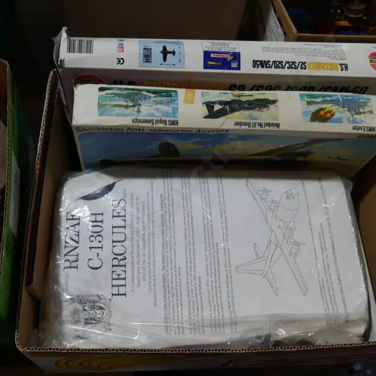 Assorted kitset models