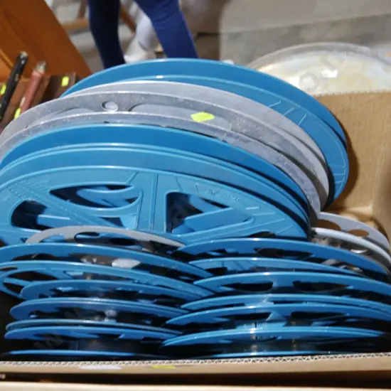 Empty film reels