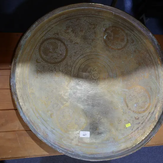 Brass tray