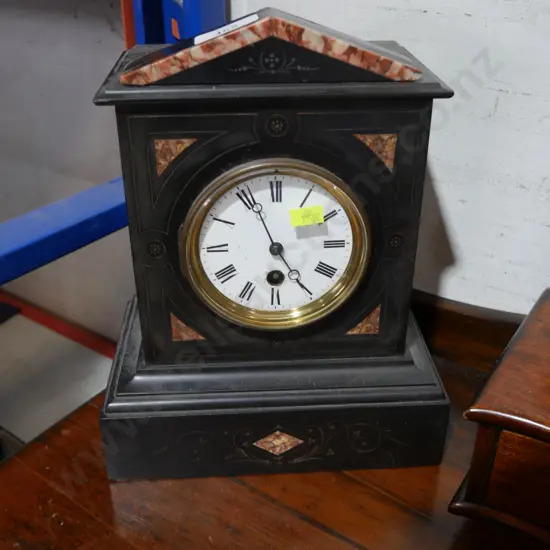 Marble clock