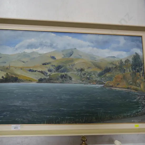 GE Brasell 1970 framed artwork
