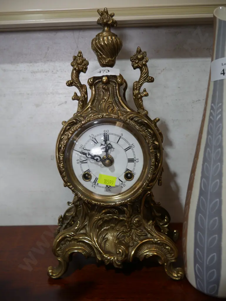 Brass clock Image 1++