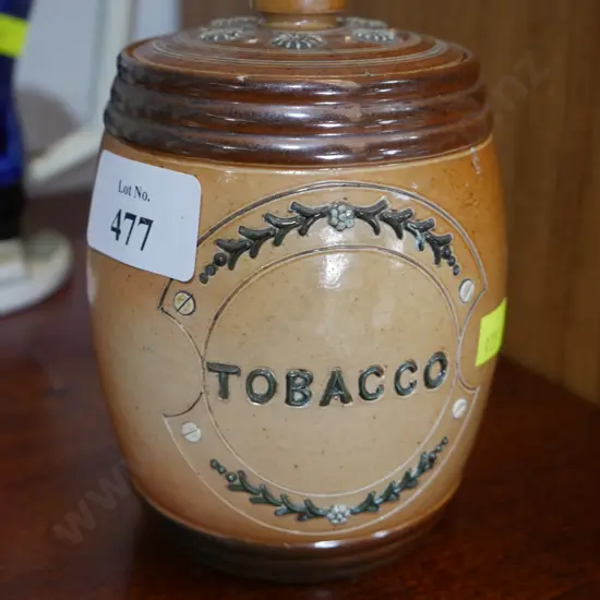 Royal Doulton tobacco jar