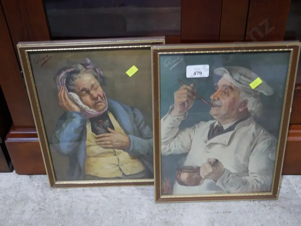 Two framed artworks Image 1++