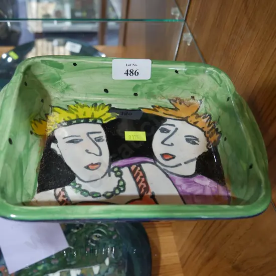 Honiton England pottery Dish