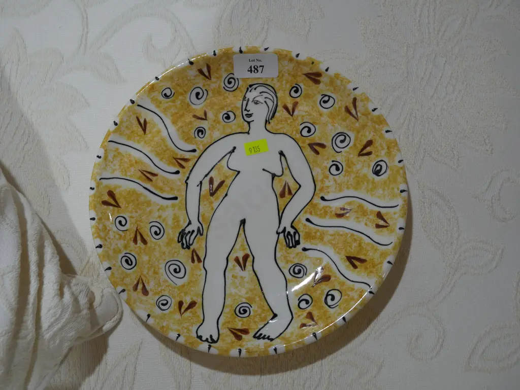Toni Walker pottery plate Image 1++