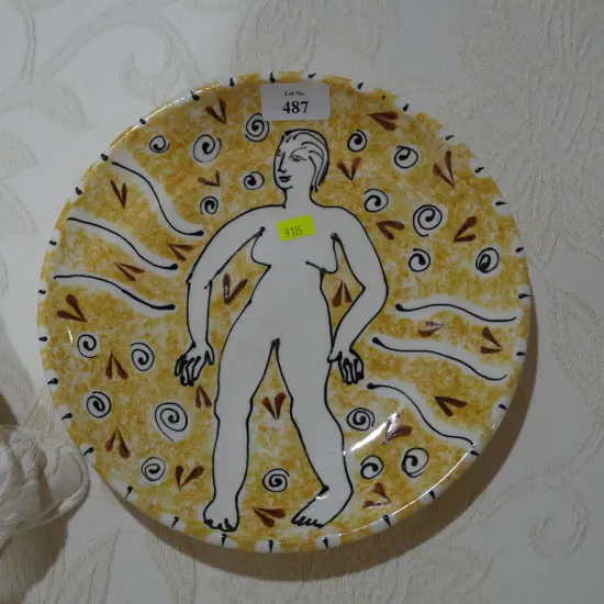 Toni Walker pottery plate