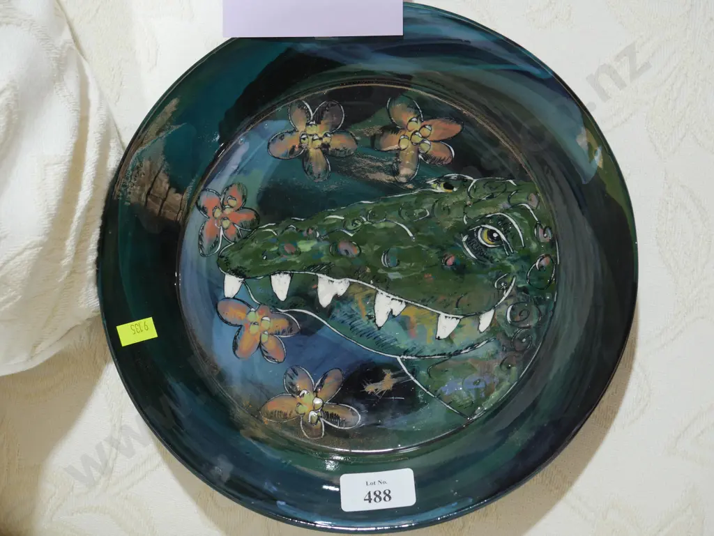 Toni Walker pottery plate Image 1++