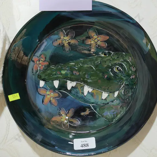 Toni Walker pottery plate