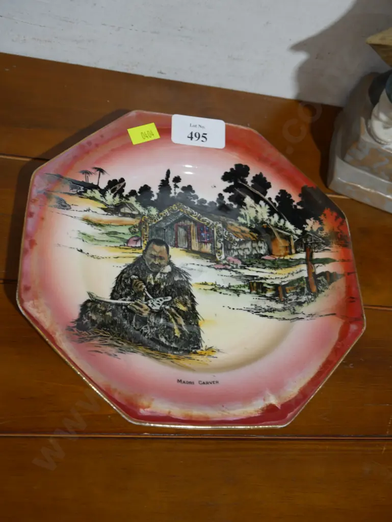 Maori Ware, Grimwades plate Image 1++