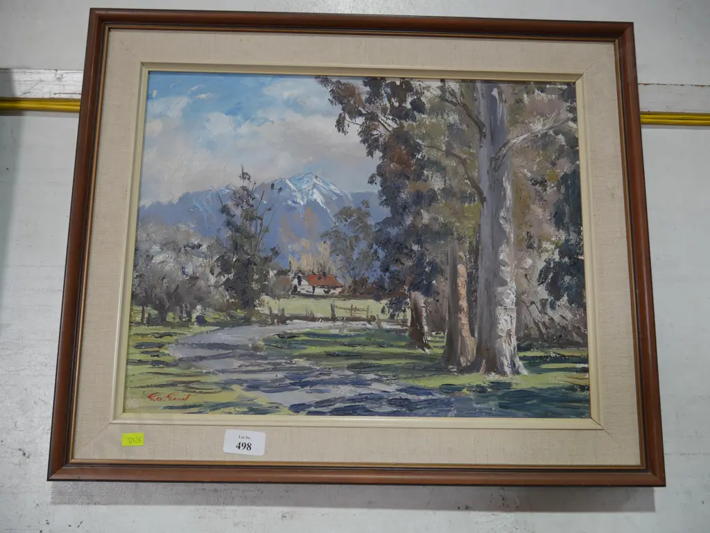 Oil painting by GA Genet Image 1++