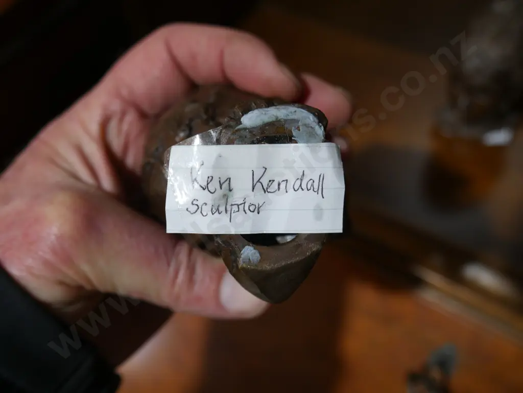 Two Ken Kendall head sculptures Image 1++