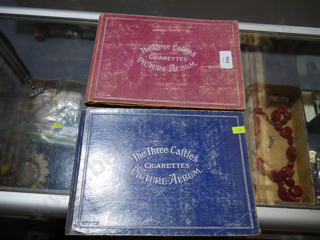 Two cigarette card albums Image 1++