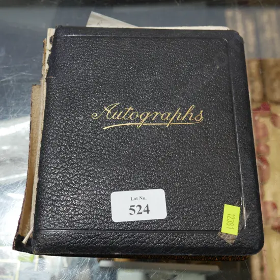 Autograph book