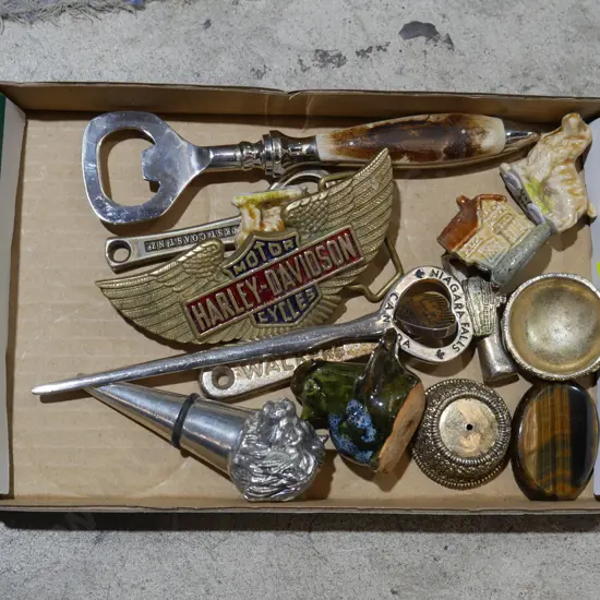 Bottle openers etc