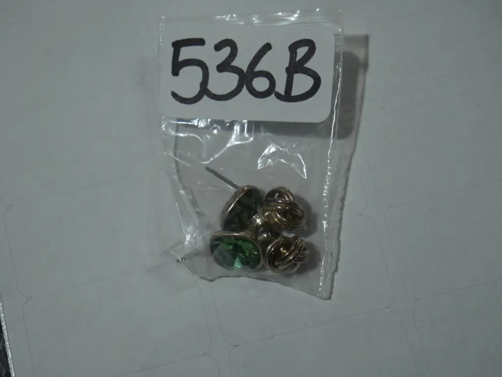 Silver earrings Image 1++