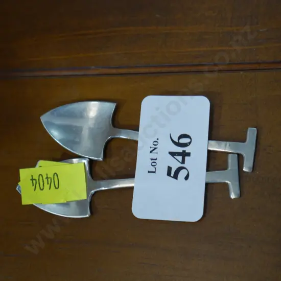 Sterling Silver shovels