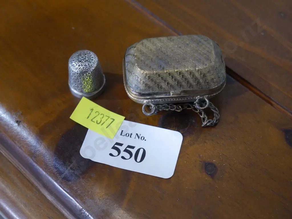 Stirling silver thimbles etc Image 1++