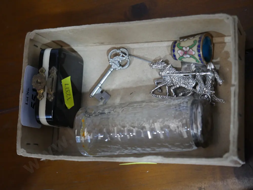 Sterling silver tops jar etc Image 1++