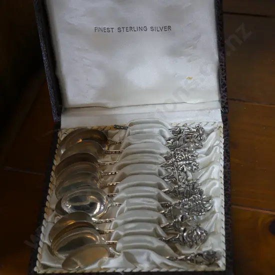 Cased Sterling Silver spoons
