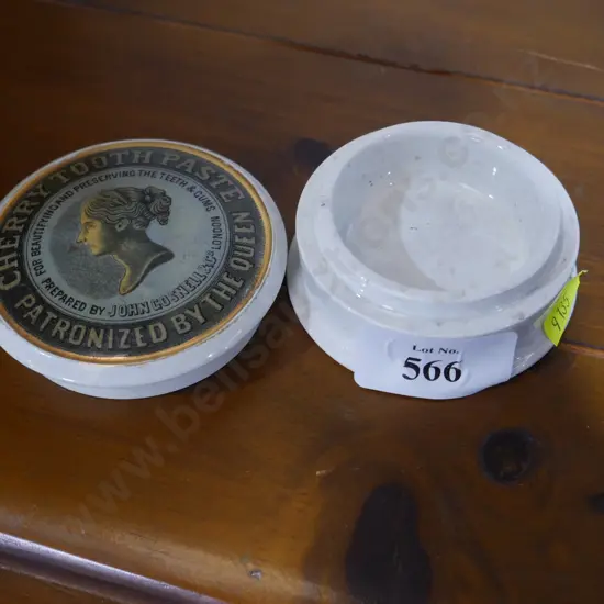 Gosnell Toothpaste pot lid